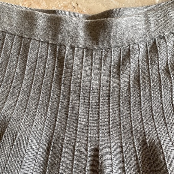 NWT CARMEN Ombre dip dyed knit skirt office career work fit & flare Size L - Picture 3 of 8